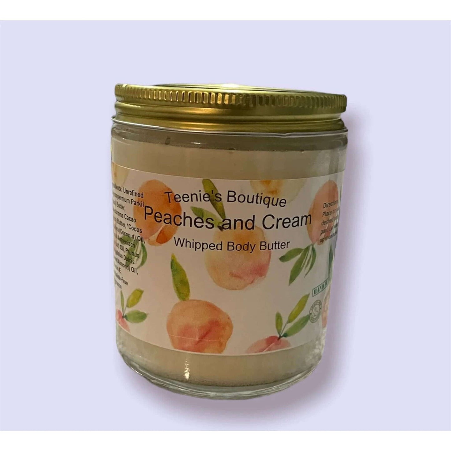 Luxurious Body Butter - Teenies Boutique Peaches and Cream Body Butter