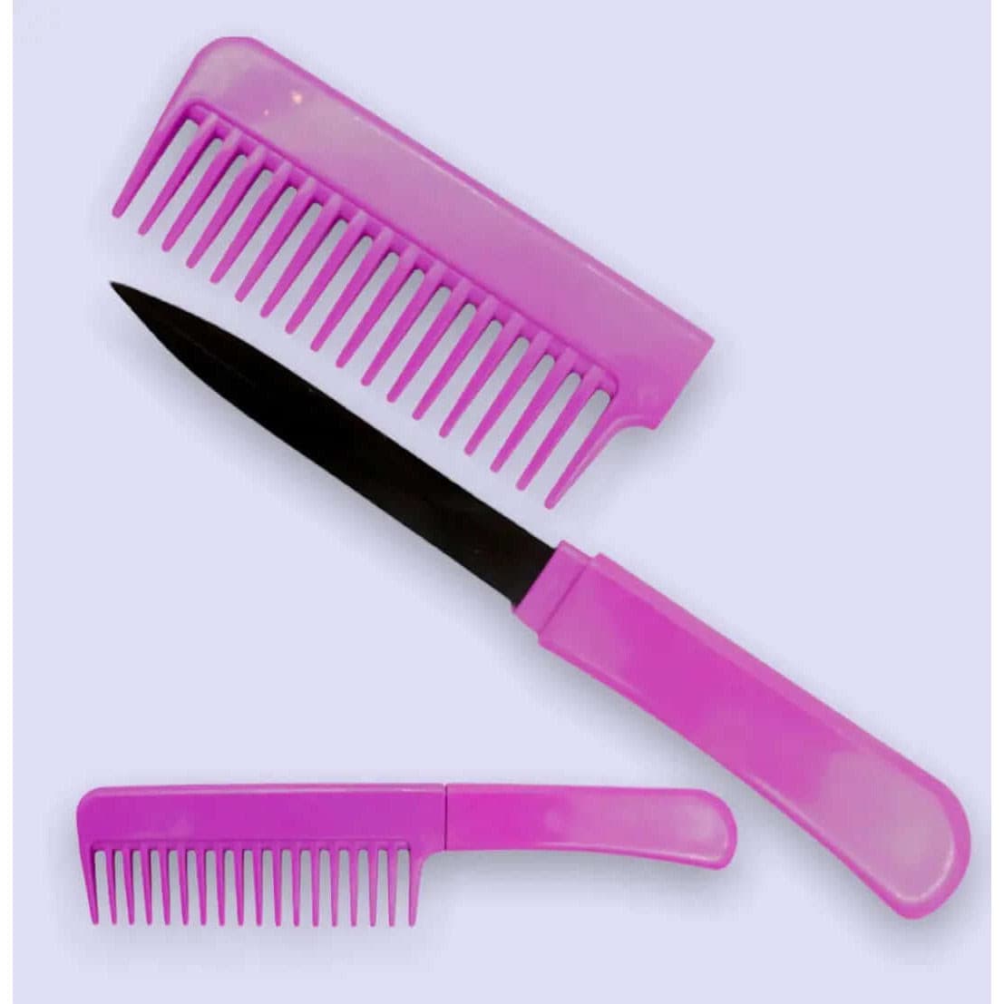 Purple Comb knife