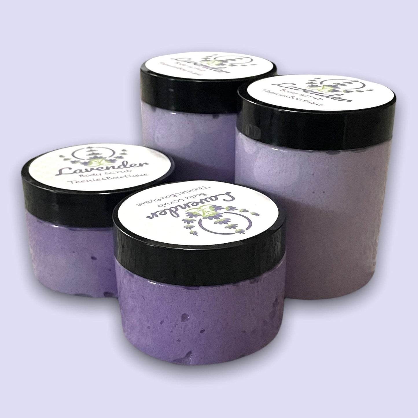 Foaming Lavender Body Scrub - Teenies Boutique 4oz Body Scrub